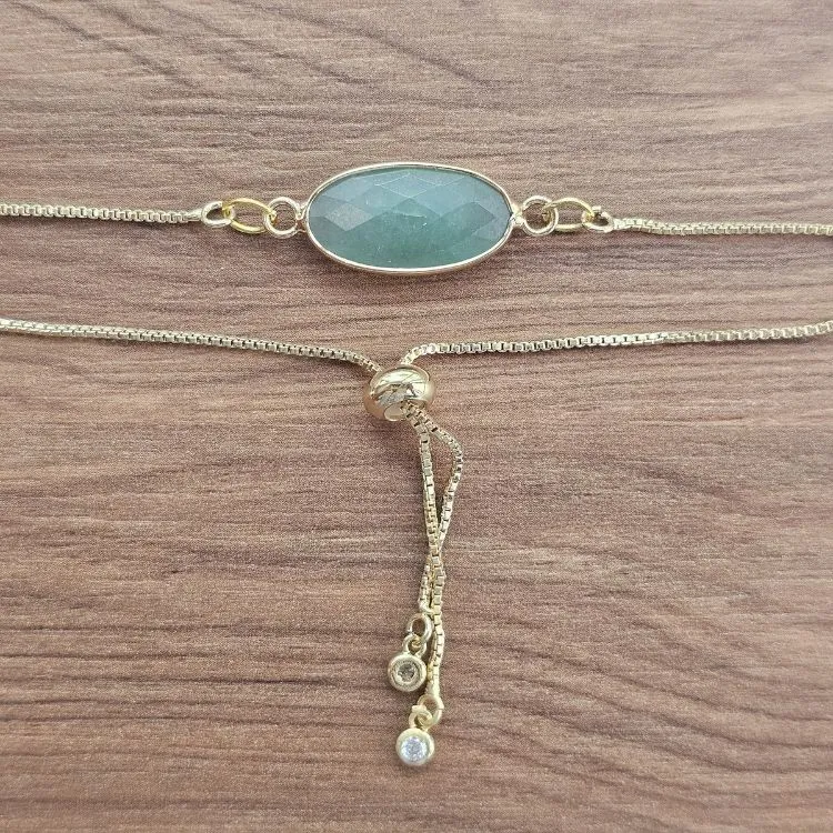 Stone bracelet rakhi for bhabhi